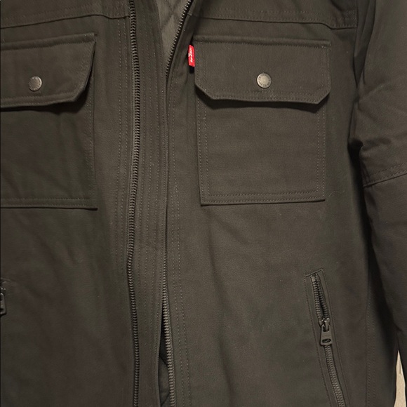 Levi's Men's Black Shirt Jacket - Picture 9 of 12